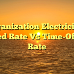 Organization Electricity – Toned Rate Vs Time-Of-Use Rate