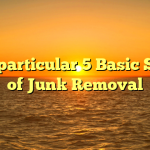 The particular 5 Basic Steps of Junk Removal