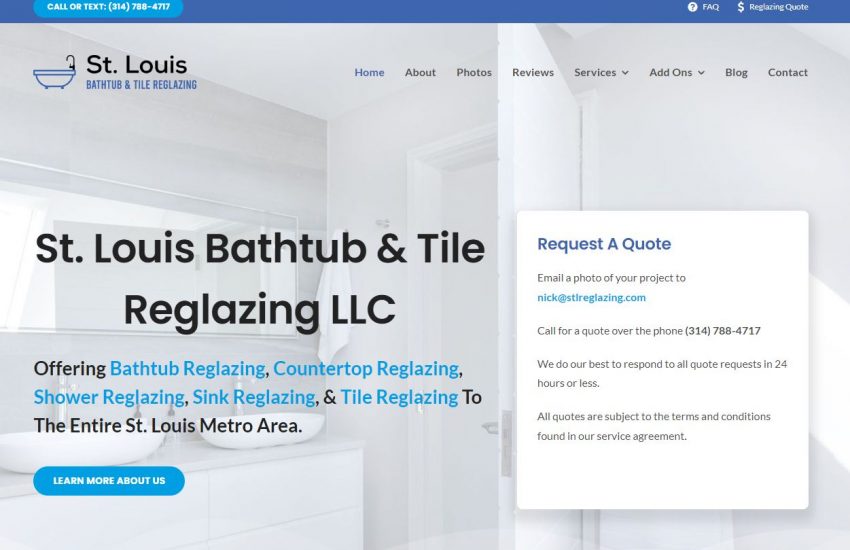 St Louis bath tub refinishing company